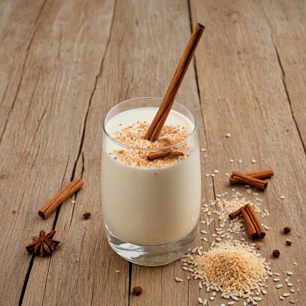 Napój ryżowy z cynamonem: przepis