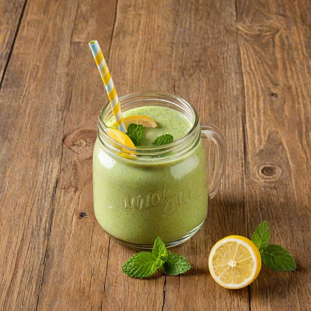 Smoothie cytrynowo-miętowe: przepis