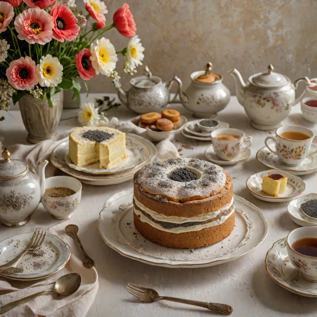 Tort makowy z masy Bakalland – przepis na wyjątkowe ciasto