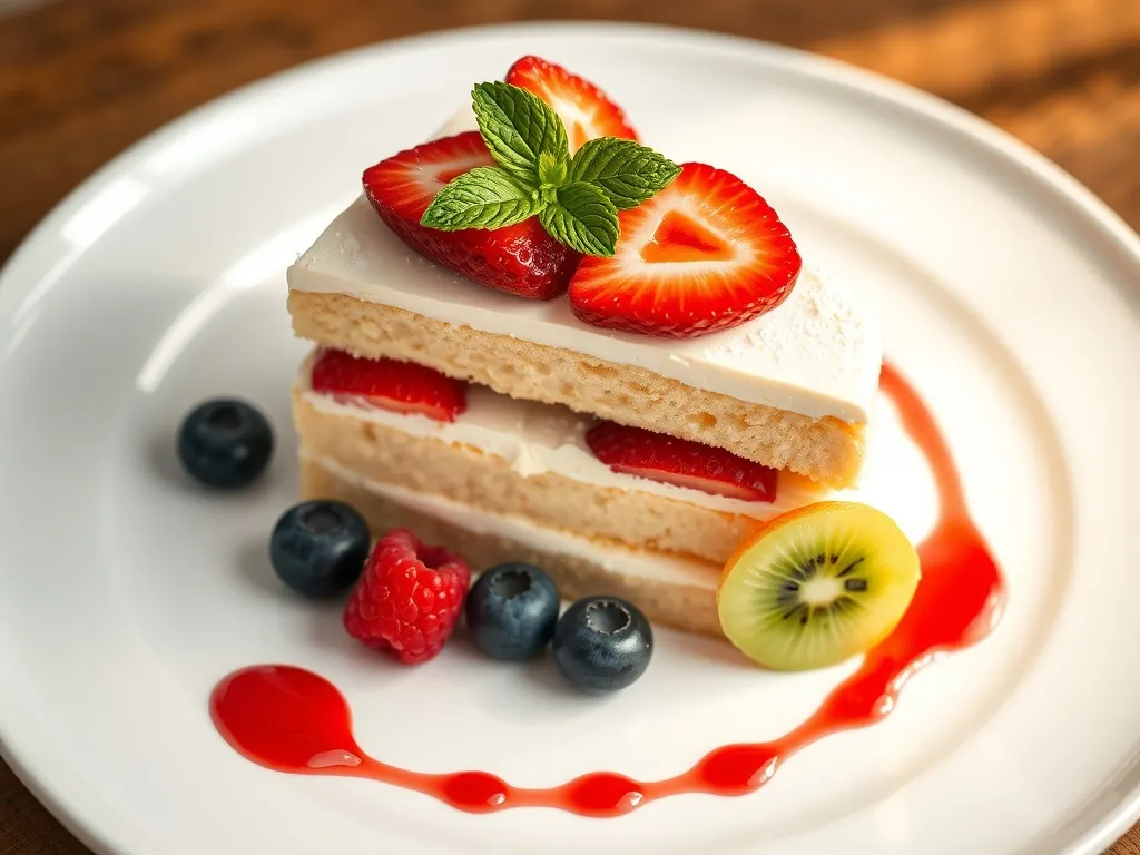 Przepis na kremowy tort z mascarpone i owocami