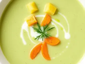 Przepis na zupa krem z cukinii z ziemniakami i marchewką