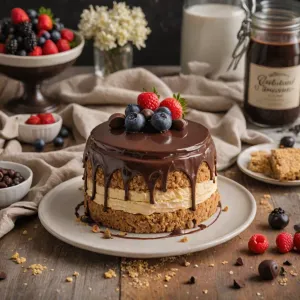 Ciasto bez pieczenia na biszkoptach – przepis krok po kroku