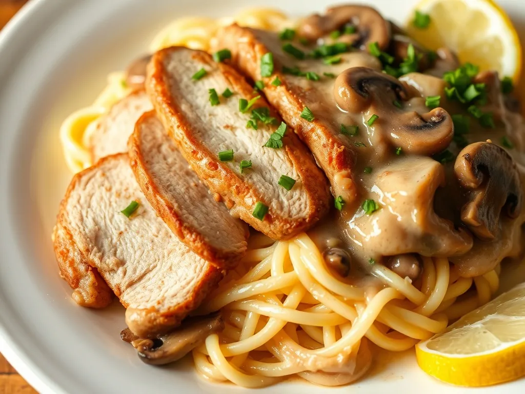 Szybki przepis na strogonow ze schabu