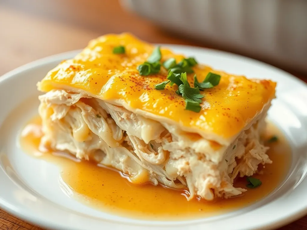 Przepis: zapiekanka z ziemniakami i kurczakiem i serem żółtym