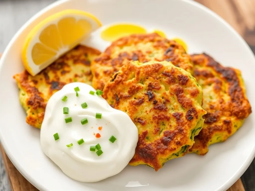 Szybko i chrupiąco: placki z cukinii przepis