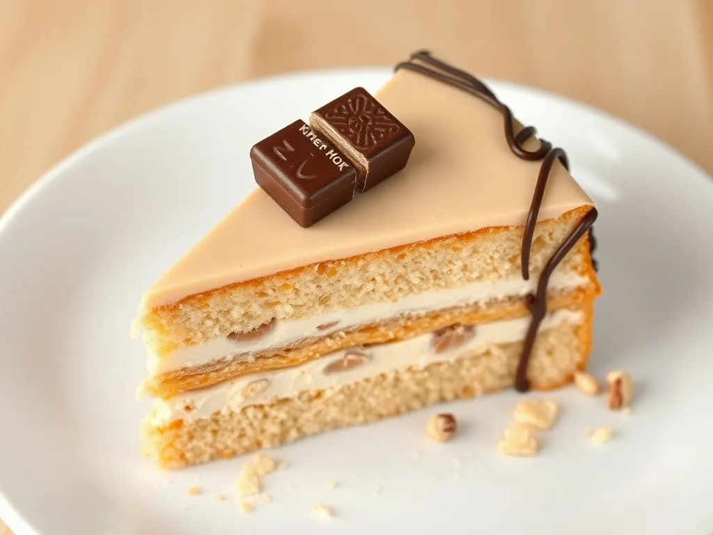 Przepis na tort Kinder Bueno