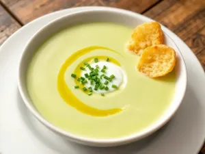 Zupa krem z cukinii z ziemniakami - szybki przepis