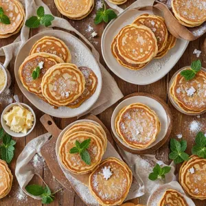 Racuchy drożdżowe z piekarnika – przepis na lekkie placki