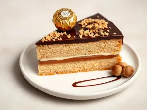Przepis na tort Ferrero Rocher