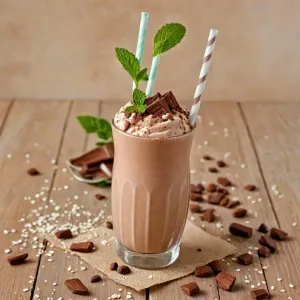 Koktajl kakaowy z mlekiem owsianym: przepis