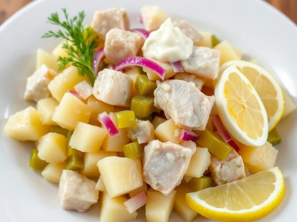 Najlepsza sałatka śledziowa z ziemniakami – przepis