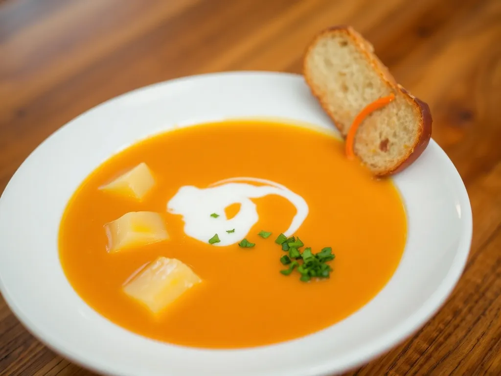 Szybki przepis: zupa marchewkowa z ziemniakami