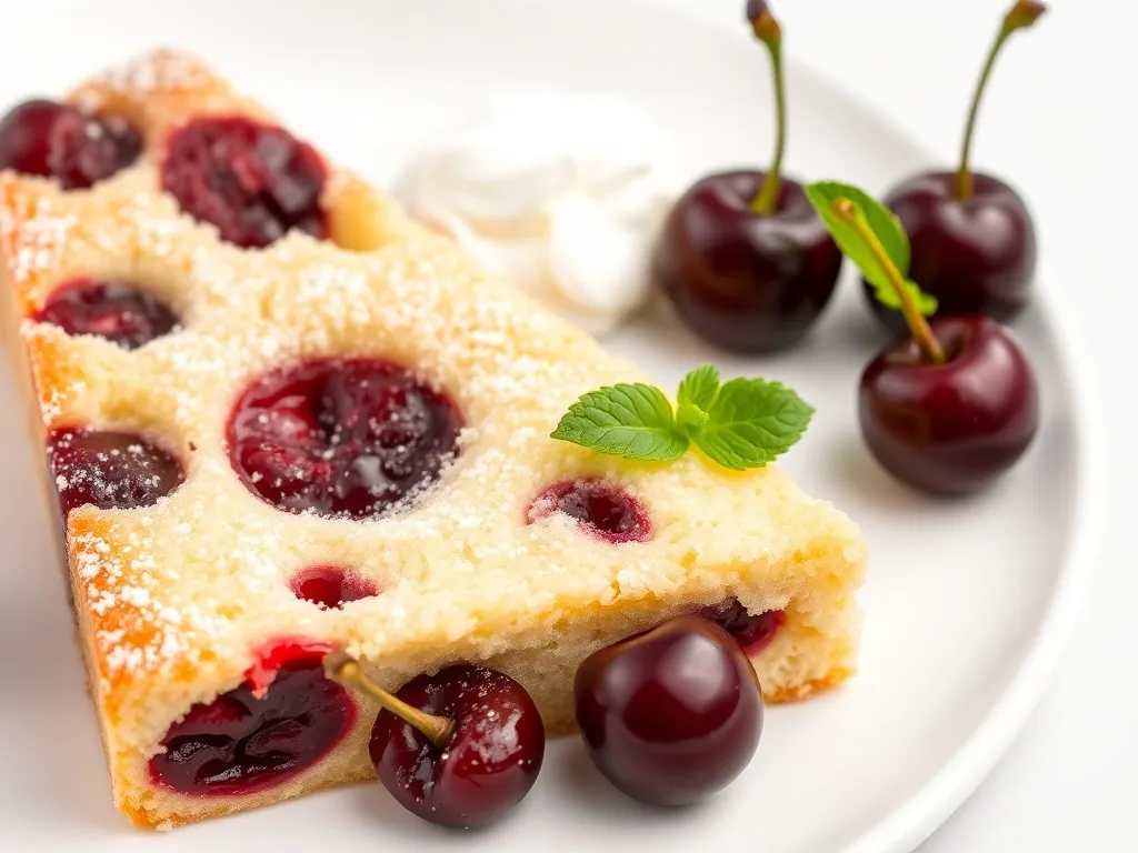 Przepis na placek z wiśniami