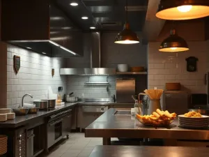 wyposażenie kuchni gastronomicznej